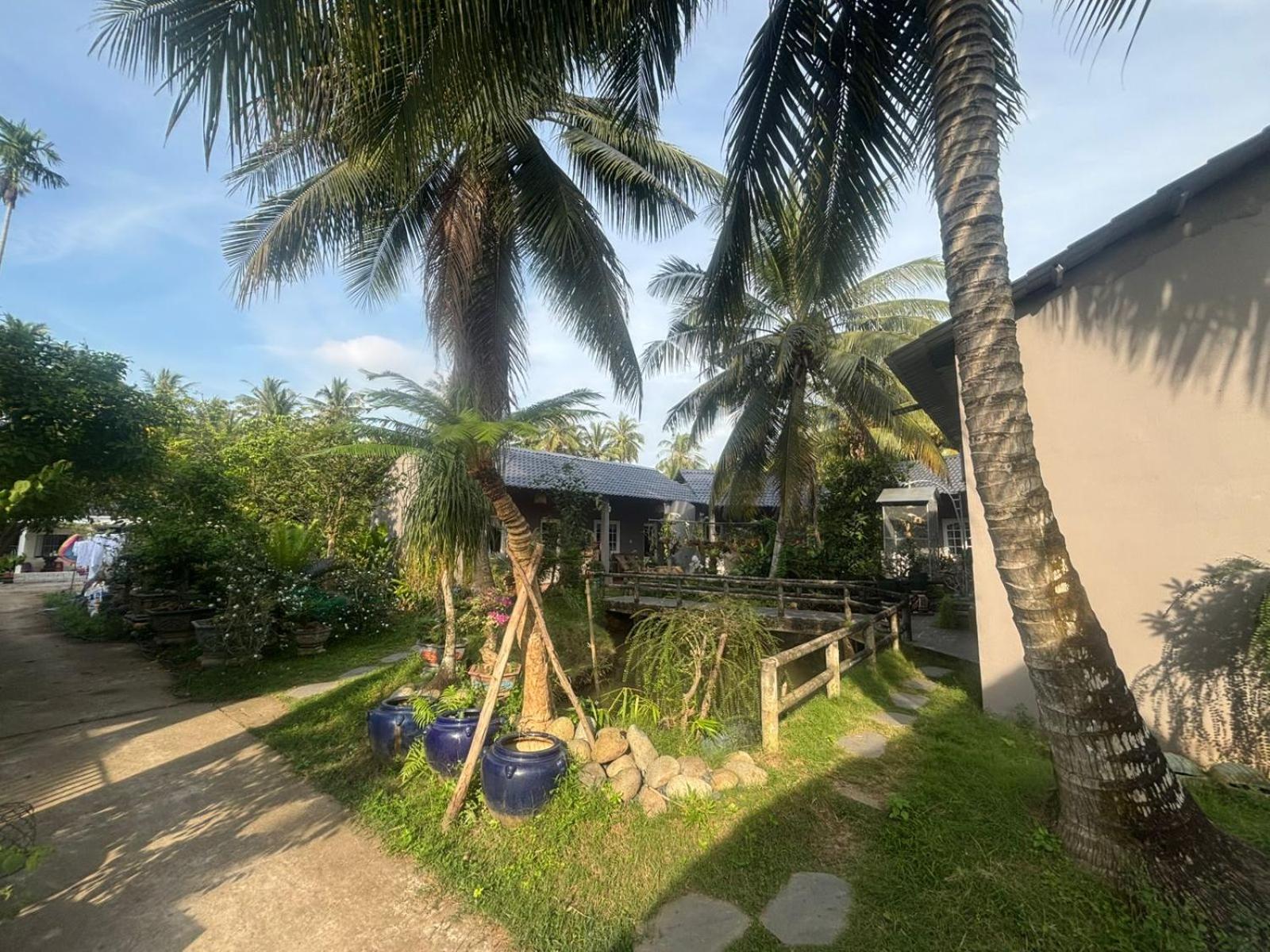 Homestay Bentre Coco Lodge Ben Tre Exterior foto